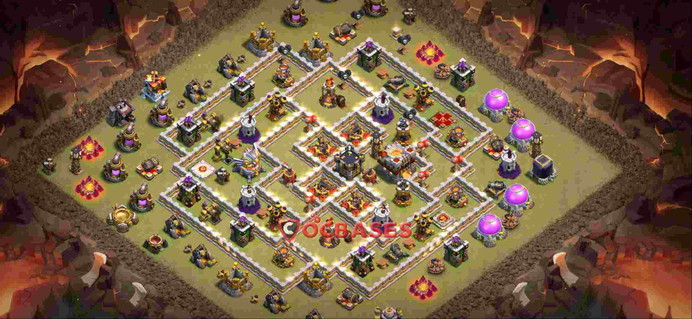 Town Hall 11 Base – Layout id: xtmi6 base layout