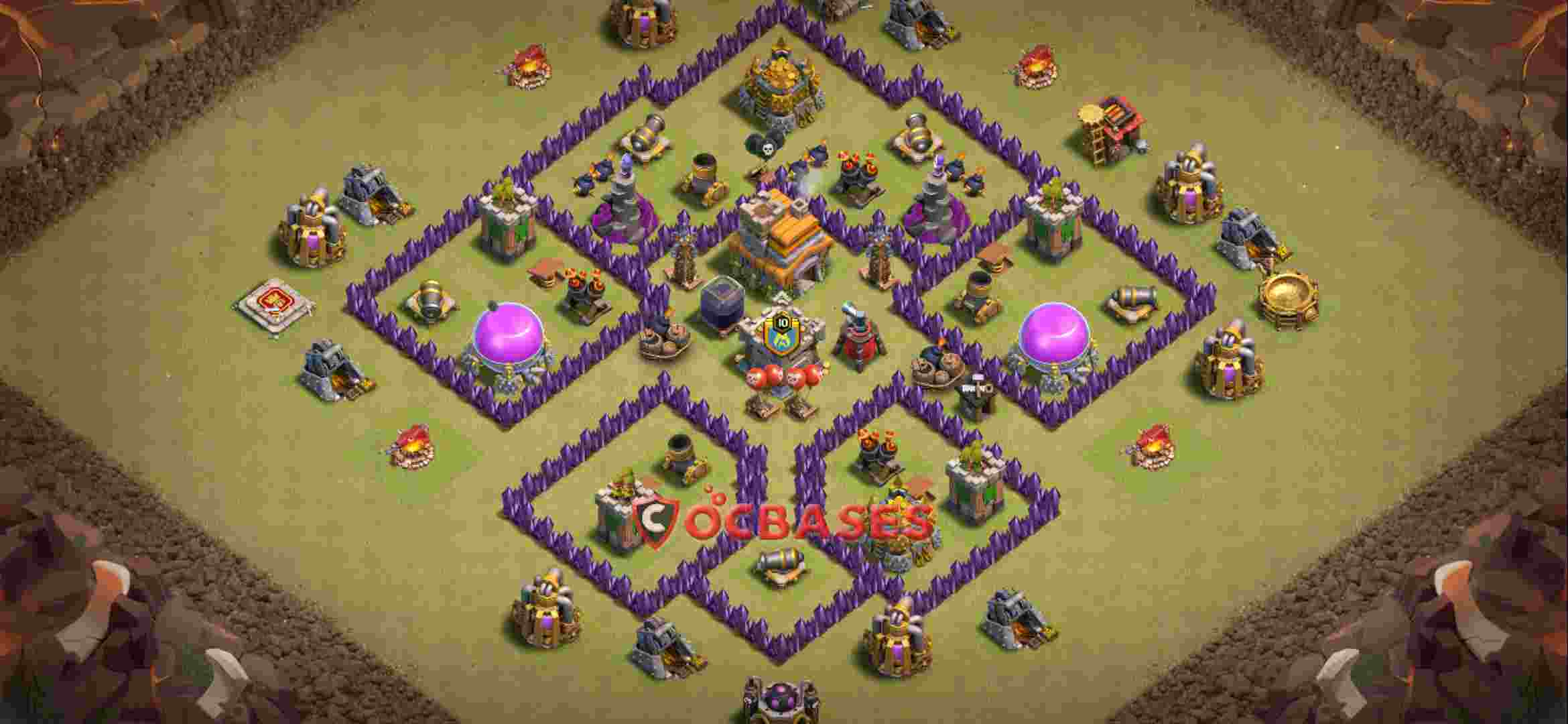 Town Hall 7 Base – Layout id: qmuyc base layout