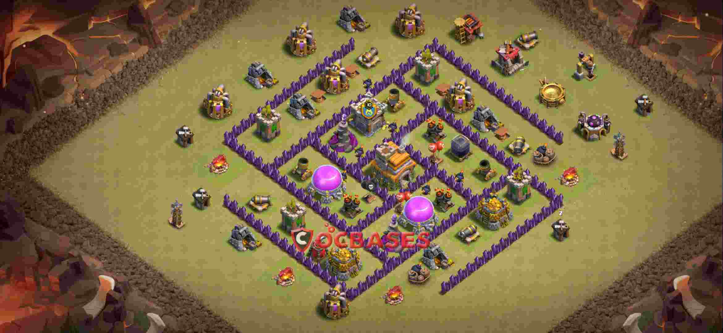 Town Hall 7 Base – Layout id: ukuwr base layout