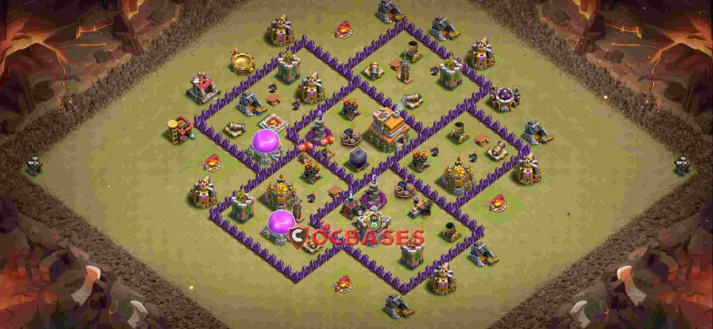 Town Hall 7 Base – Layout id: z3k7i base layout