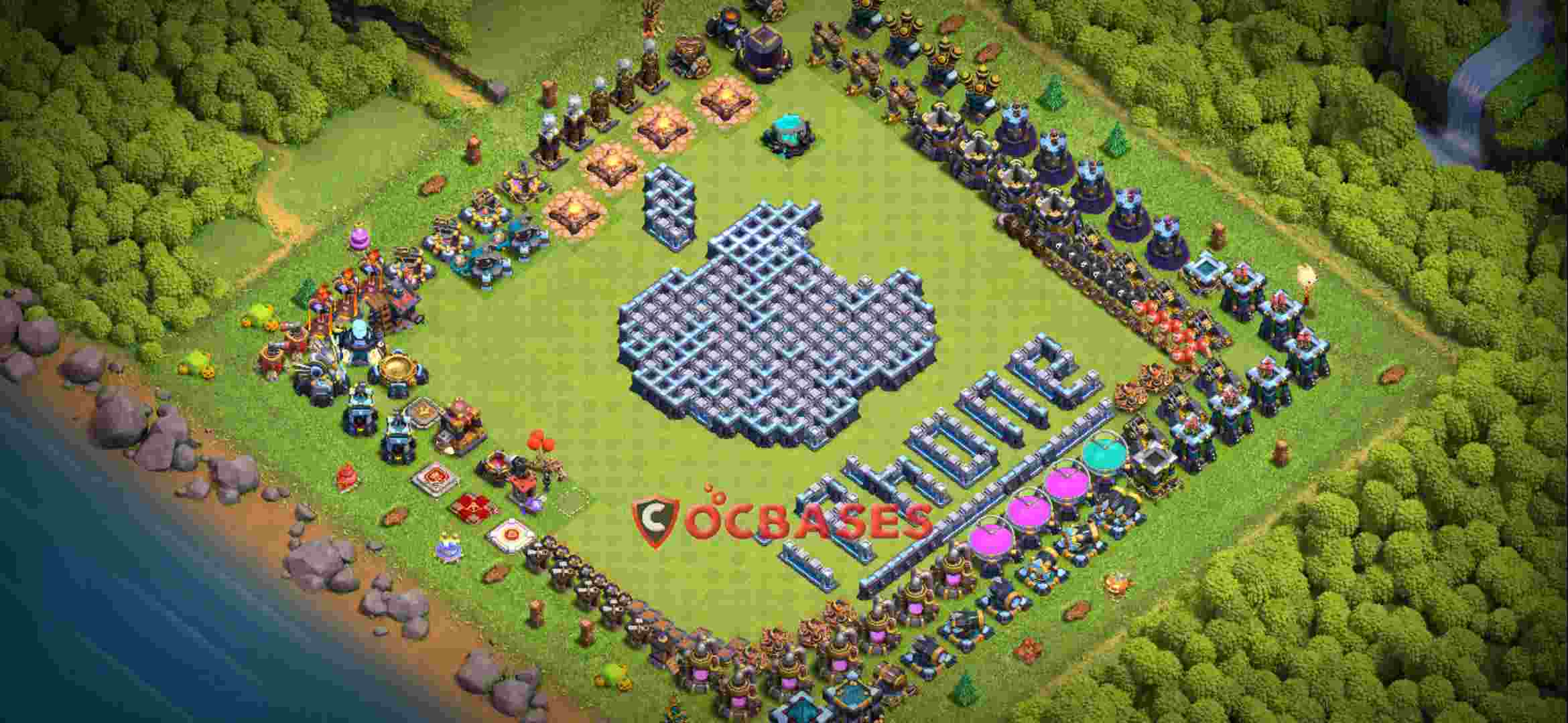 Town Hall 13 Base – Layout id: ifdjo base layout