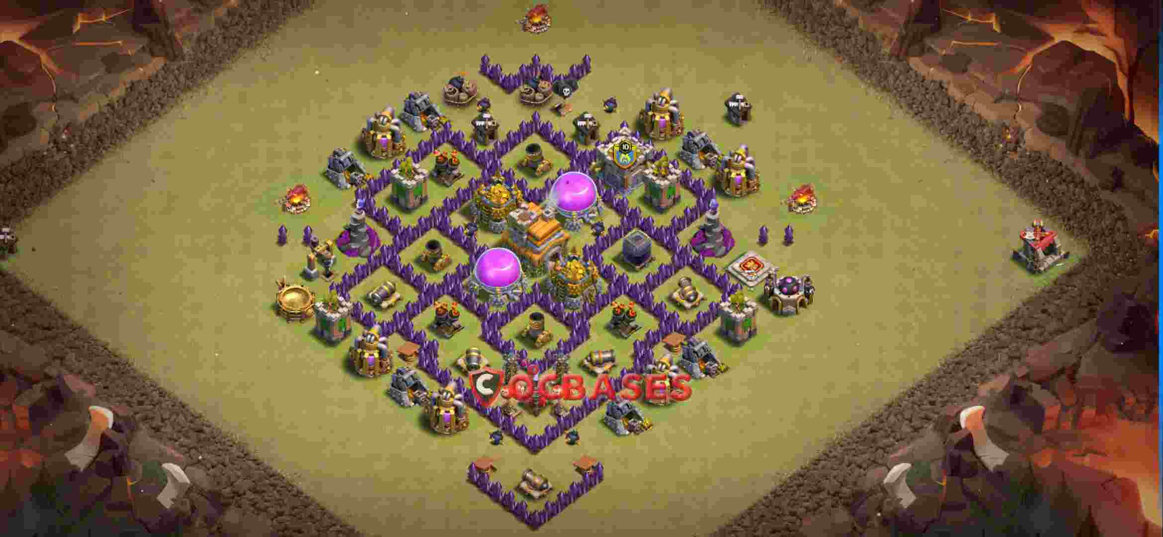 Town Hall 7 Base – Layout id: y5l8u base layout