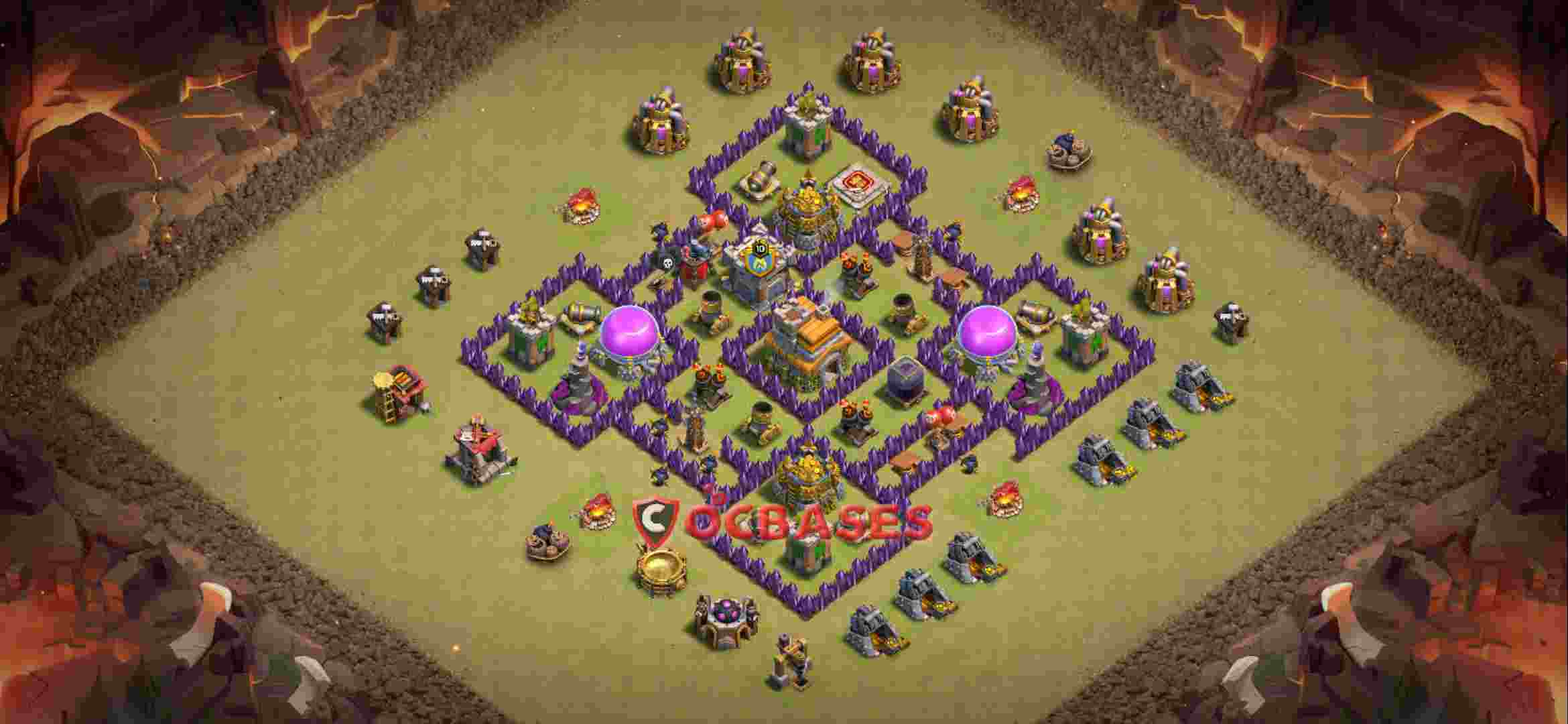 Town Hall 7 Base – Layout id: oe71e base layout