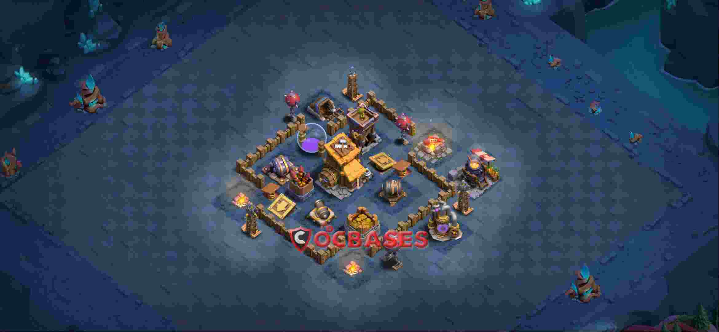 Builder Hall 7 Base -trophy – Layout id: 3bx19 base layout, image 2