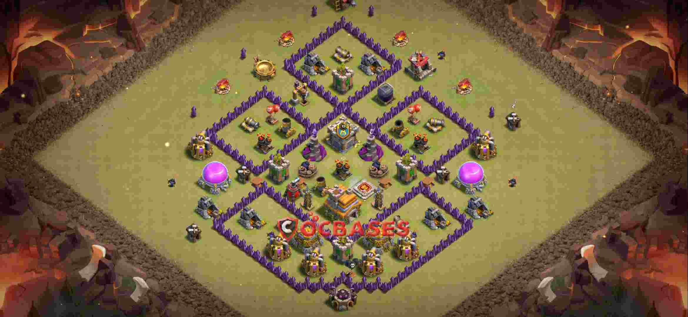 Town Hall 7 Base – Layout id: q1vu8 base layout