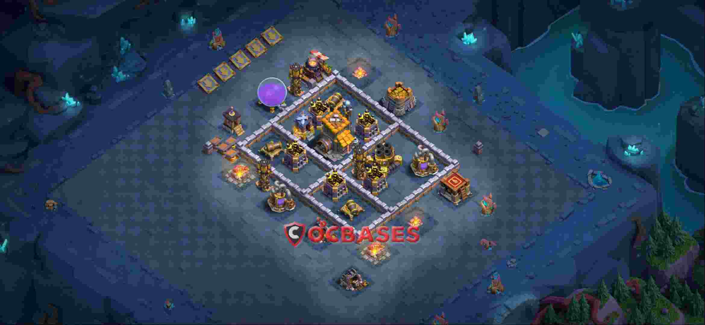 Builder Hall 10 Base -trophy – Layout id: a0wlm base layout, image 2