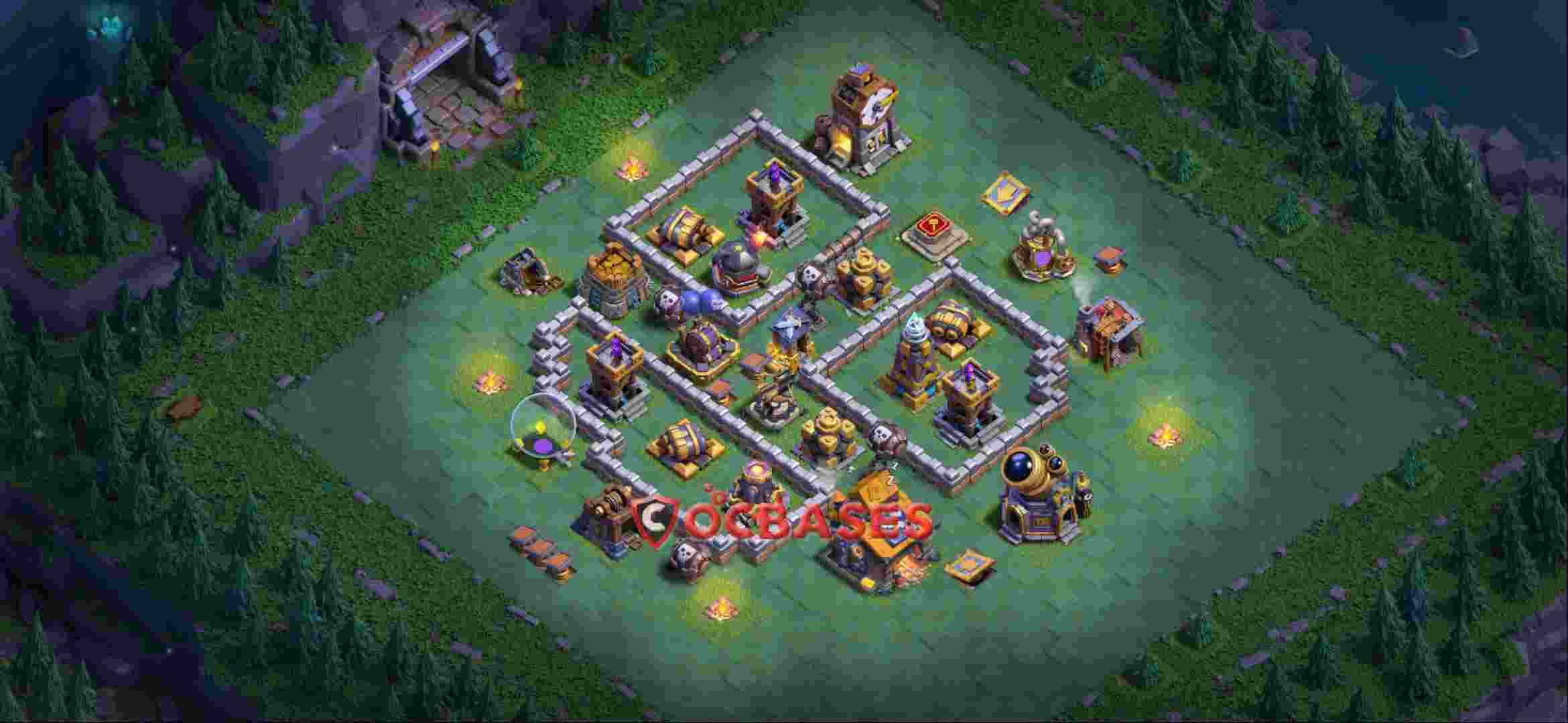 Builder Hall 10 Base -trophy – Layout id: wtsu9 base layout, image 2