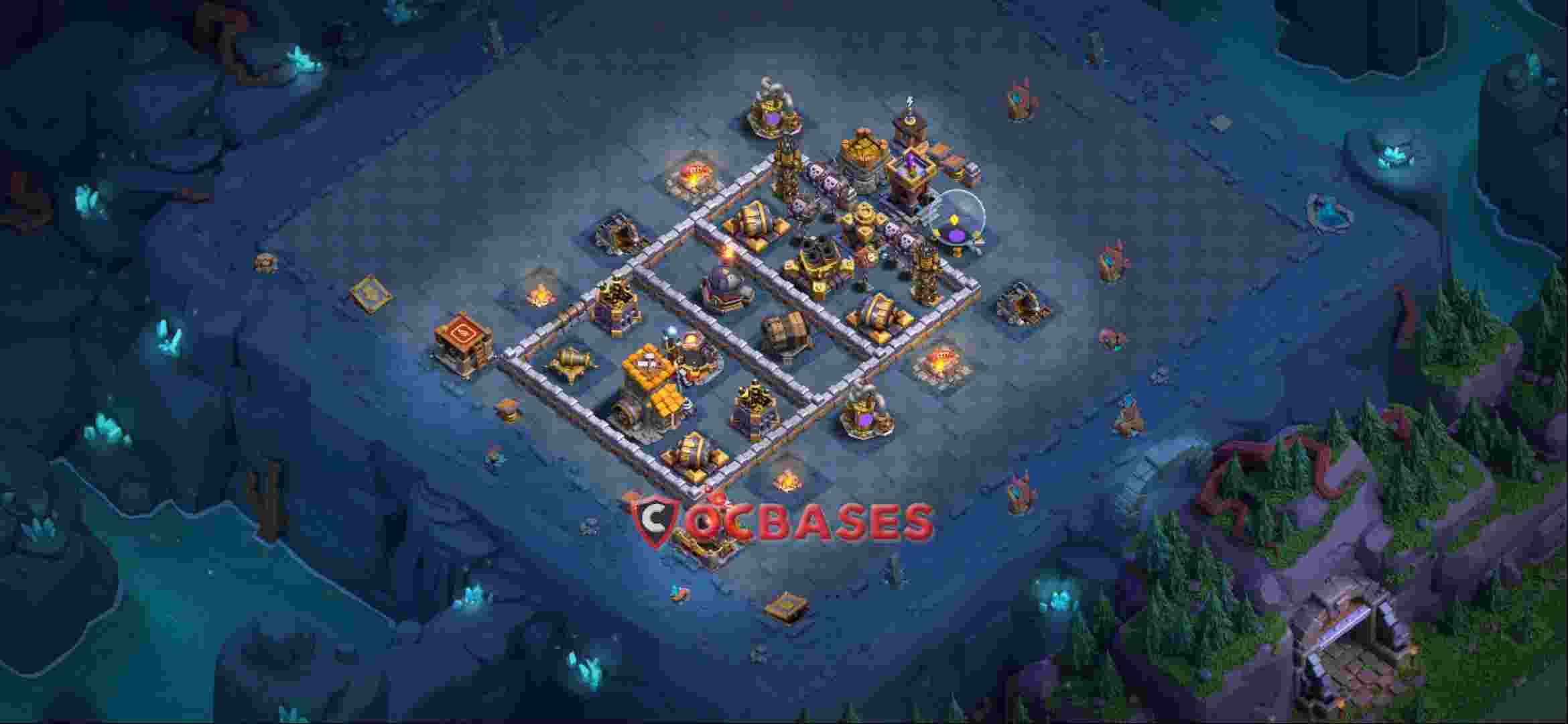 Builder Hall 10 Base -trophy – Layout id: 3ugoo base layout, image 2