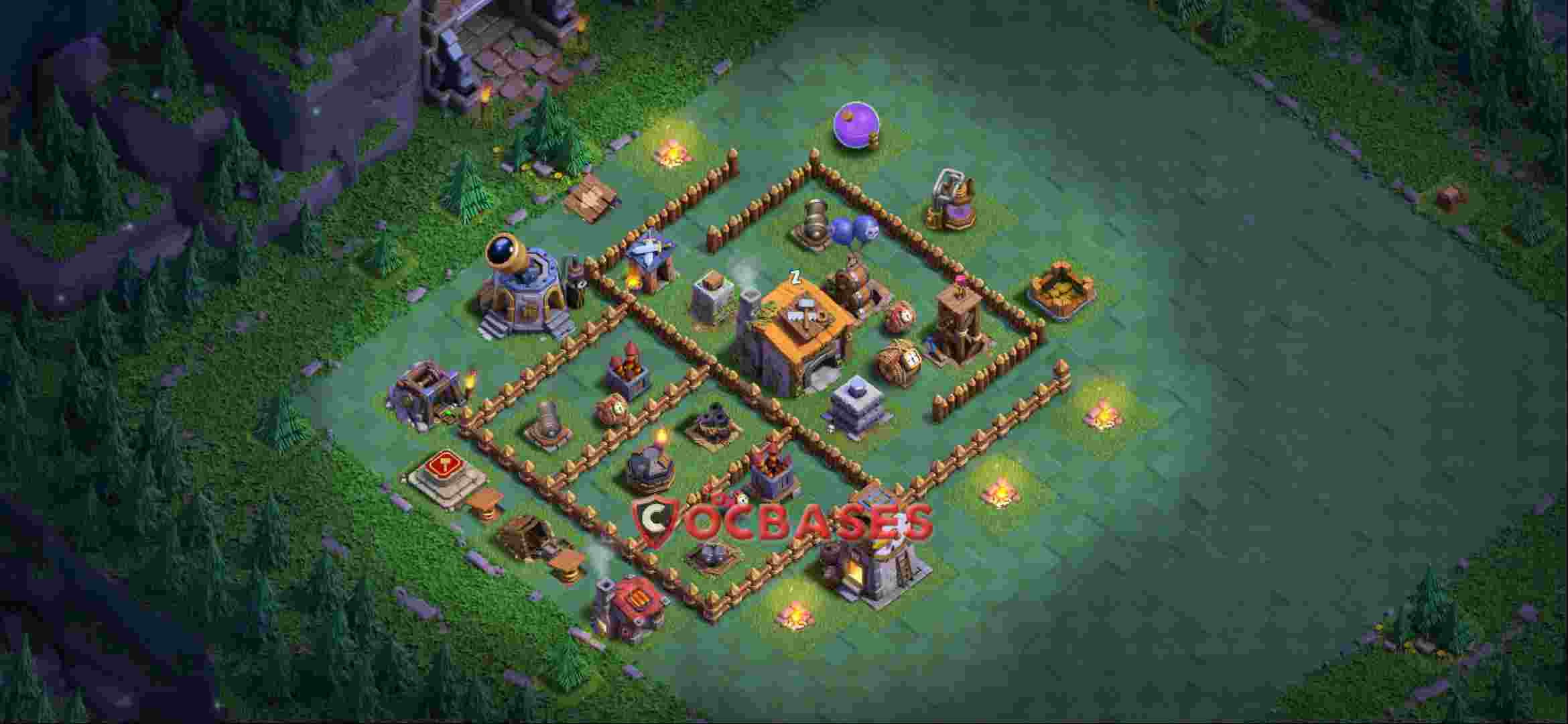 Builder Hall 6 Base – Layout id: 5lf91 base layout, image 2