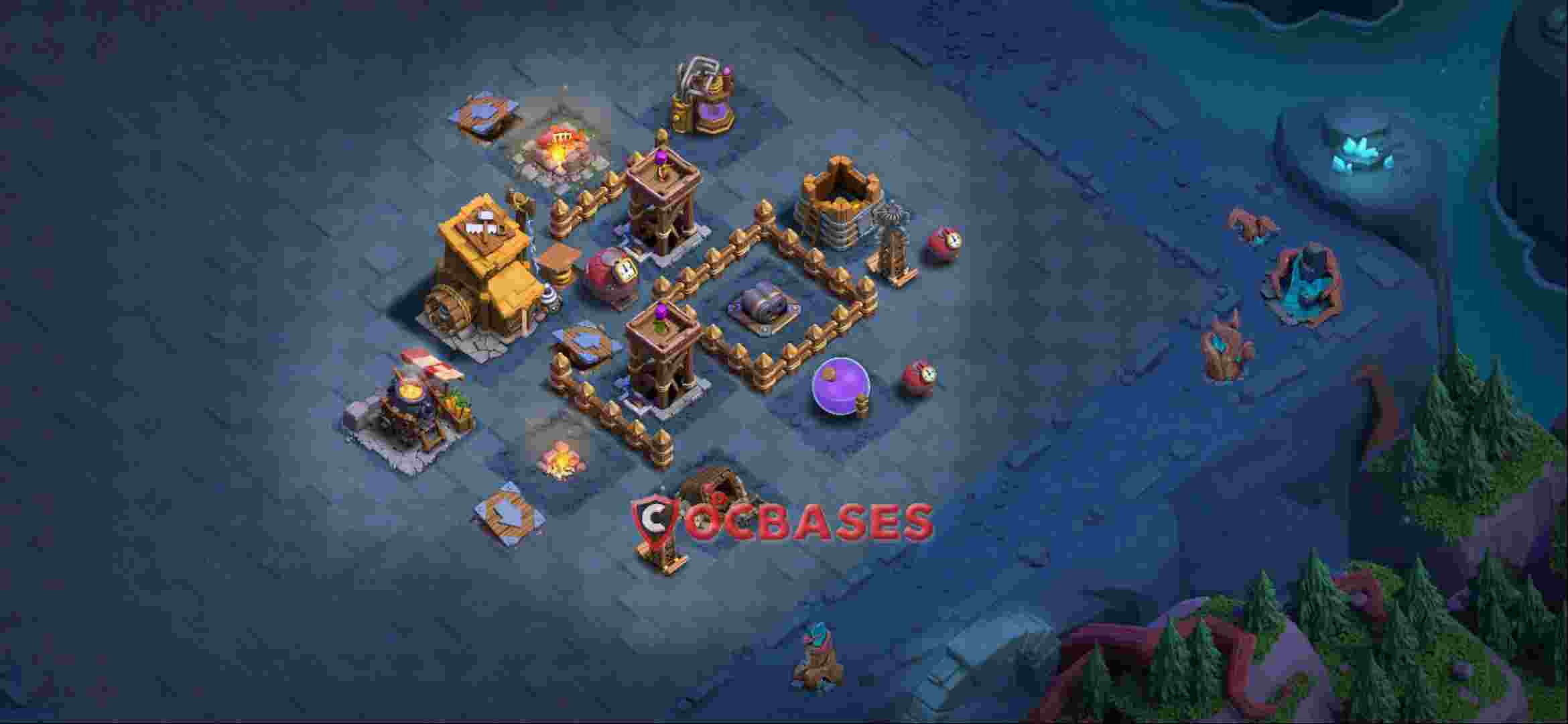 Builder Hall 6 Base – Layout id: 5lf91 base layout, image 1