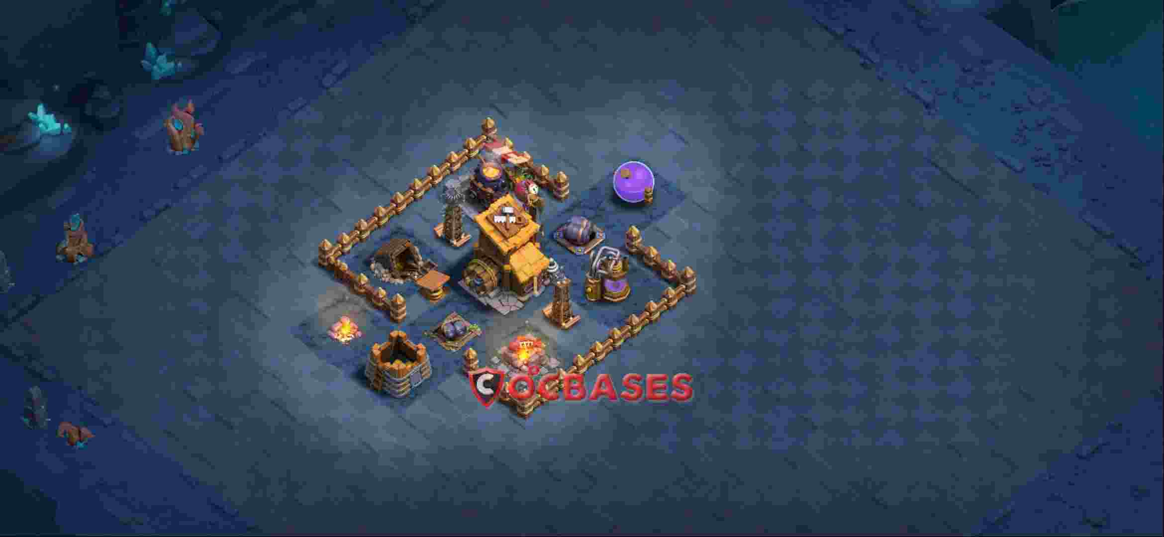 Builder Hall 6 Base – Layout id: ujj6b base layout, image 2