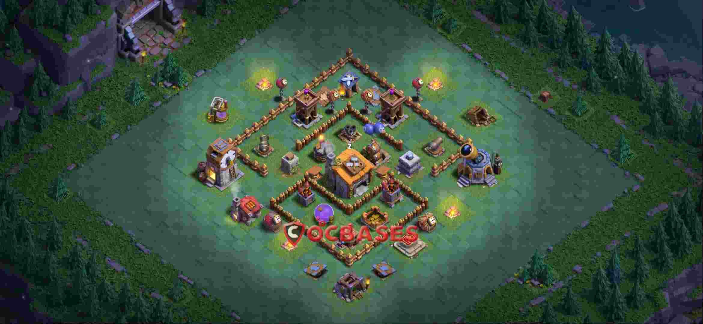 Builder Hall 6 Base – Layout id: ujj6b base layout, image 1