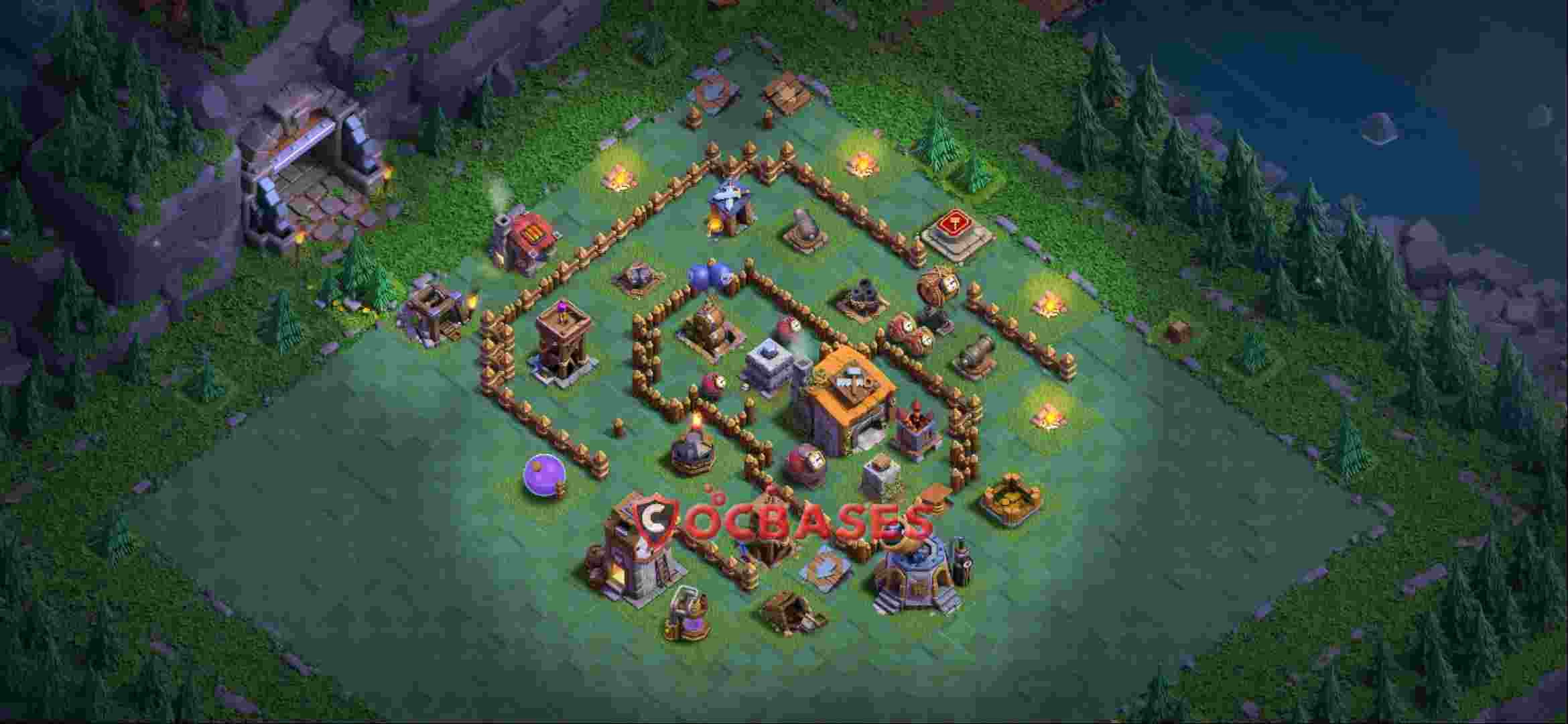 Builder Hall 6 Base – Layout id: 9u3bd base layout, image 1