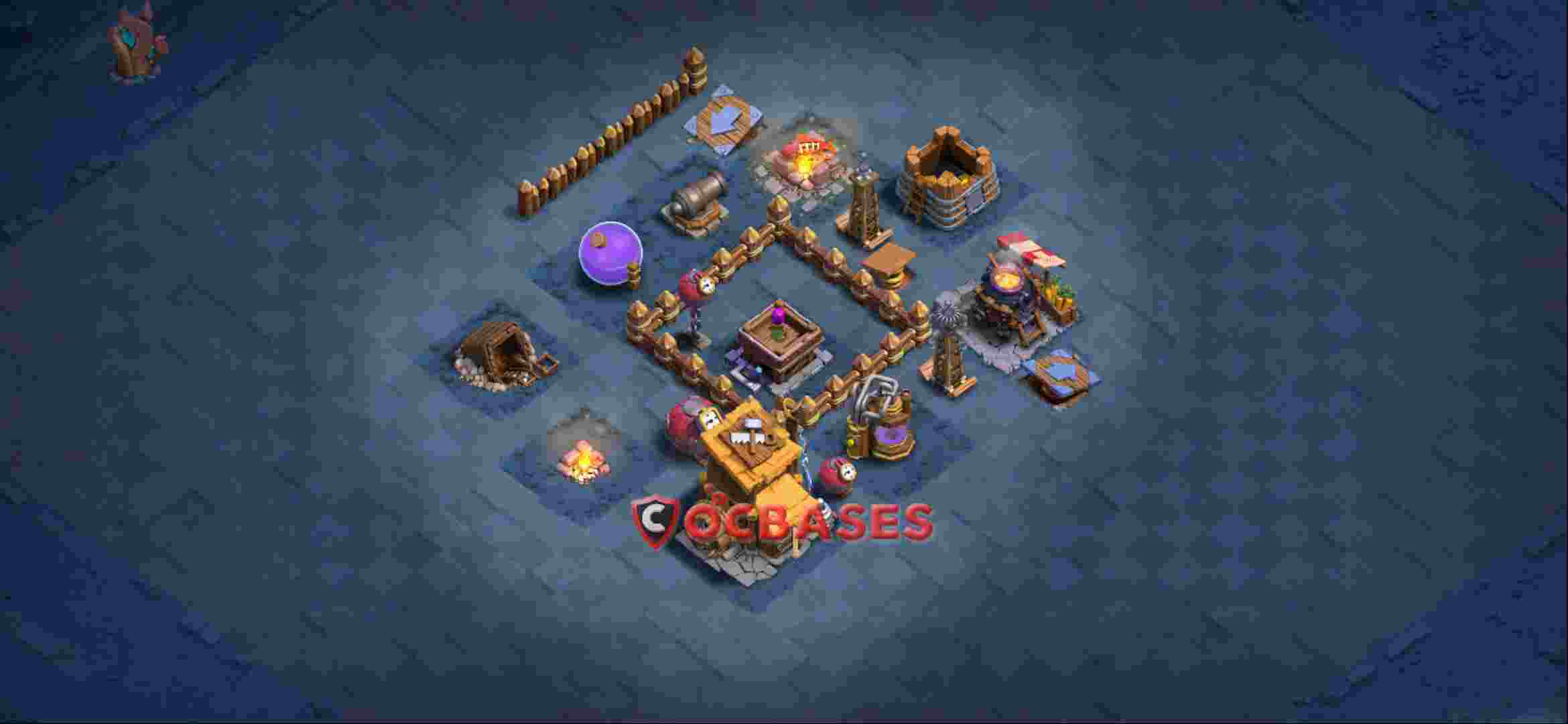 Builder Hall 6 Base – Layout id: 3jk1n base layout, image 2