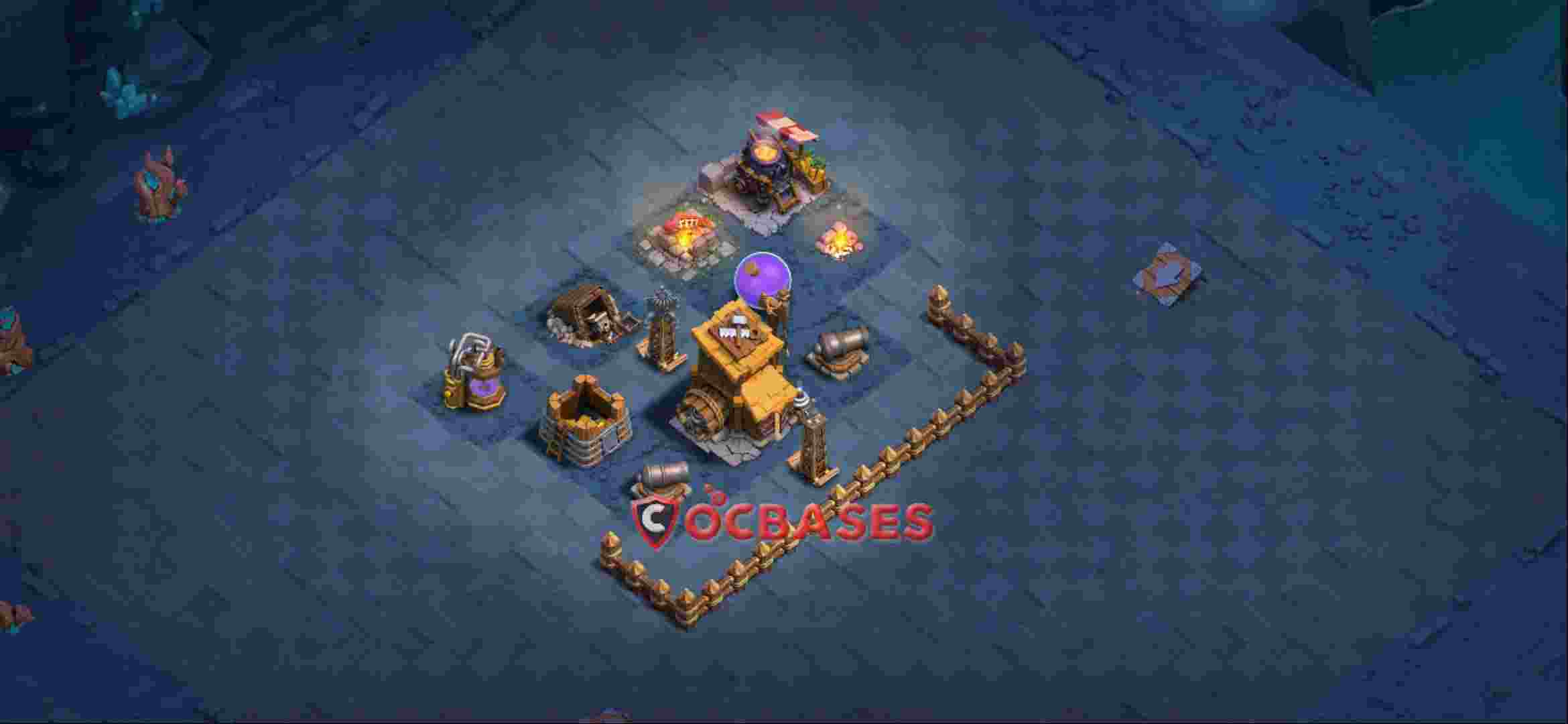 Builder Hall 6 Base – Layout id: c6t8v base layout, image 1