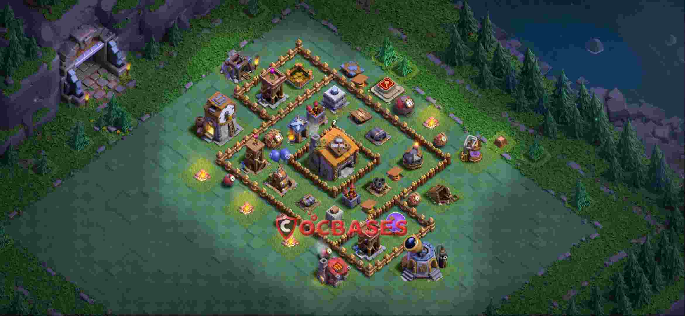 Builder Hall 6 Base – Layout id: c6t8v base layout, image 2