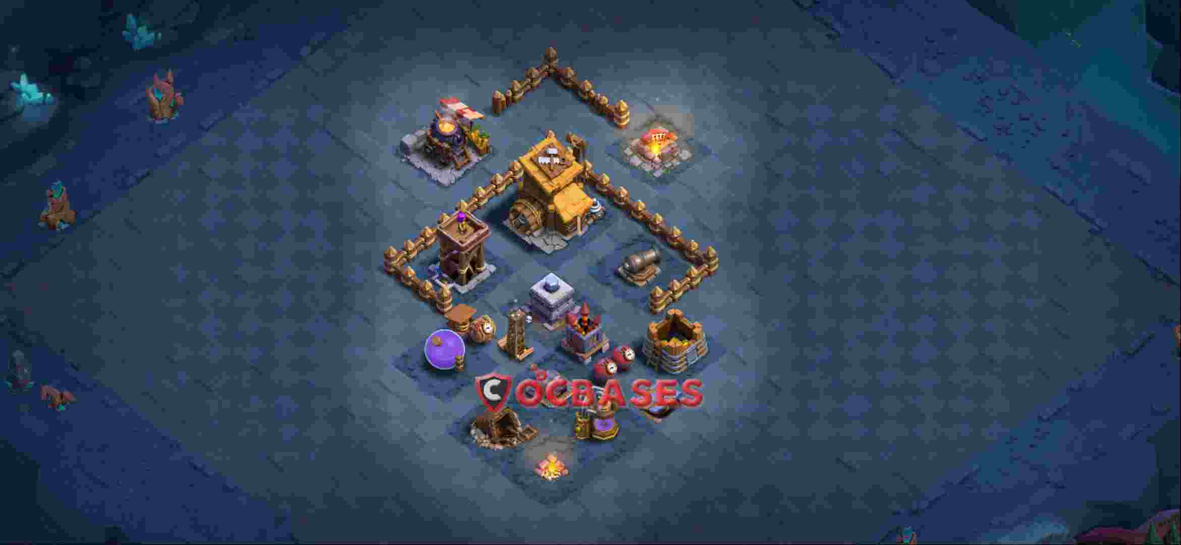 Builder Hall 6 Base – Layout id: aqlyh base layout, image 2