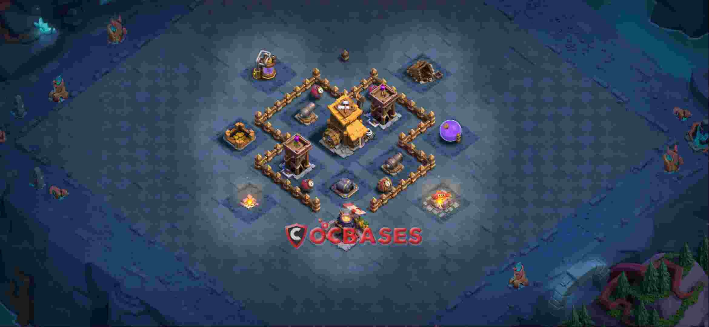 Builder Hall 6 Base – Layout id: 0v47d base layout, image 2