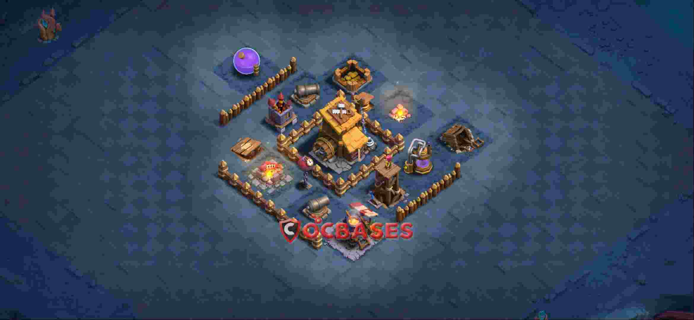 Builder Hall 6 Base – Layout id: mz40o base layout, image 2