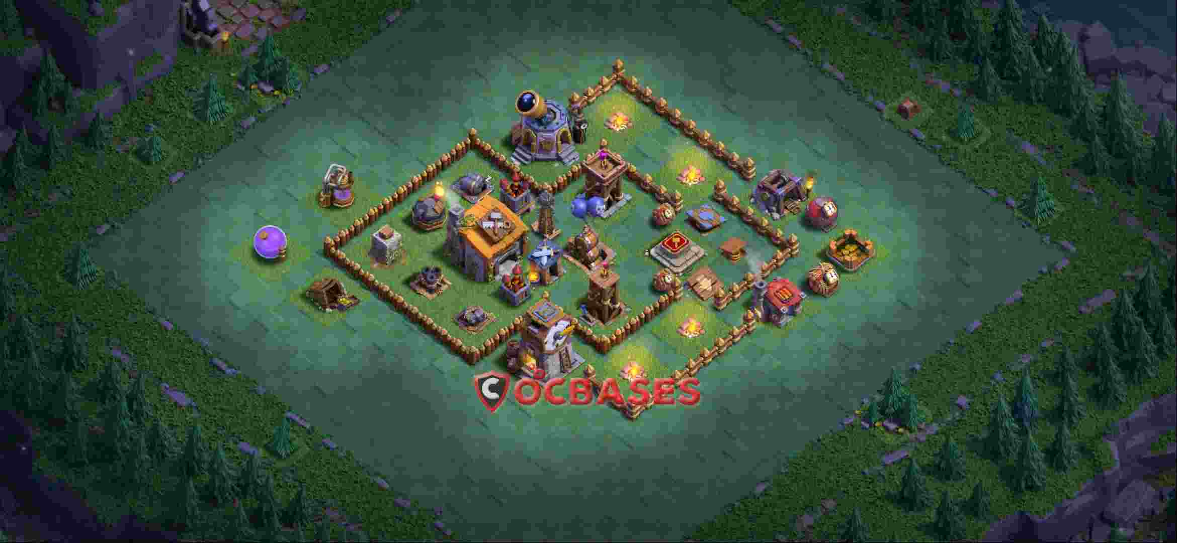 Builder Hall 6 Base – Layout id: malvo base layout, image 1