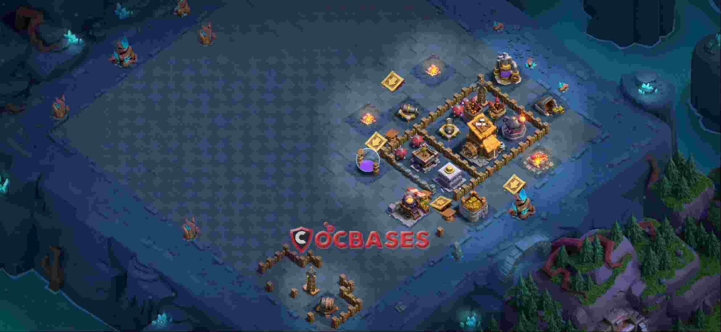 Builder Hall 7 Base – Layout id: tub5a base layout, image 1