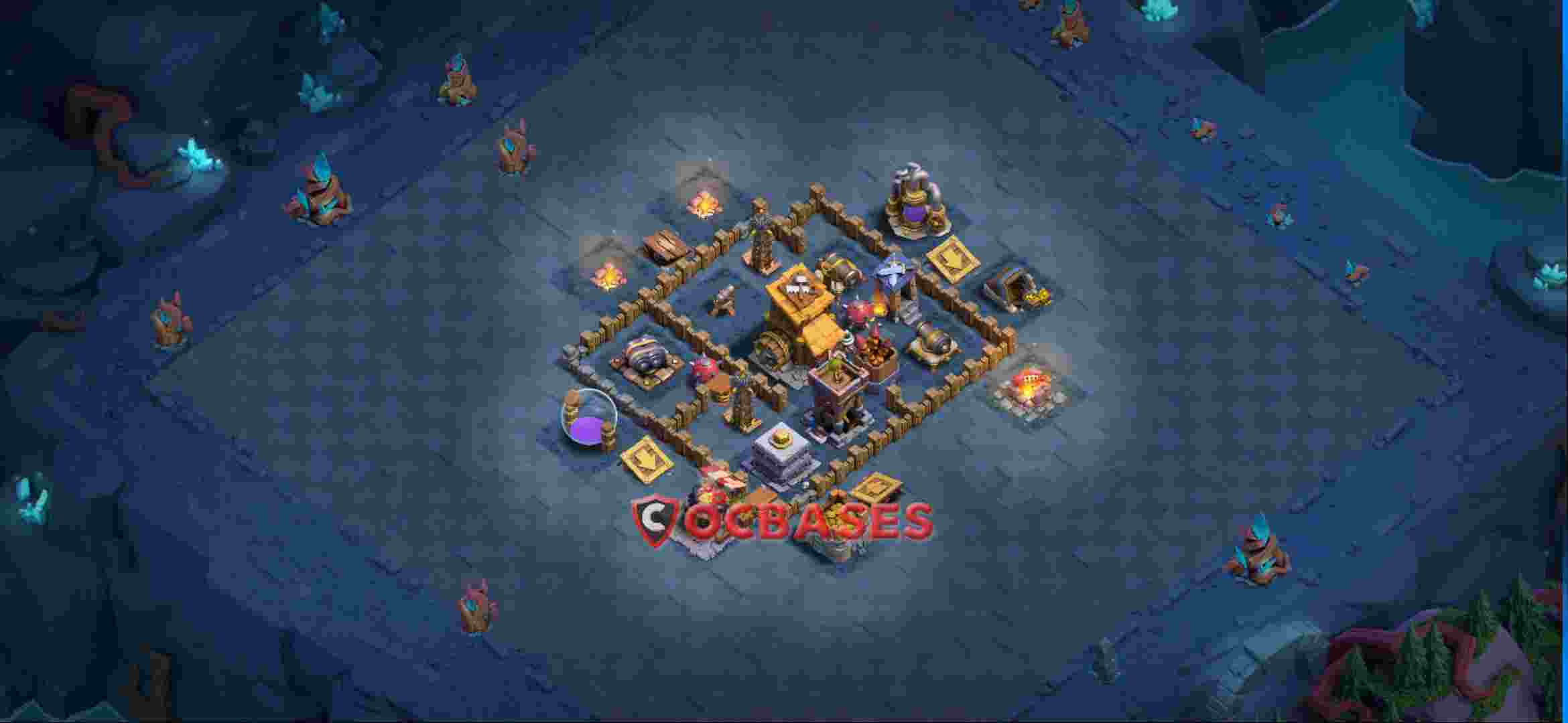 Builder Hall 7 Base – Layout id: y9lxm base layout, image 2