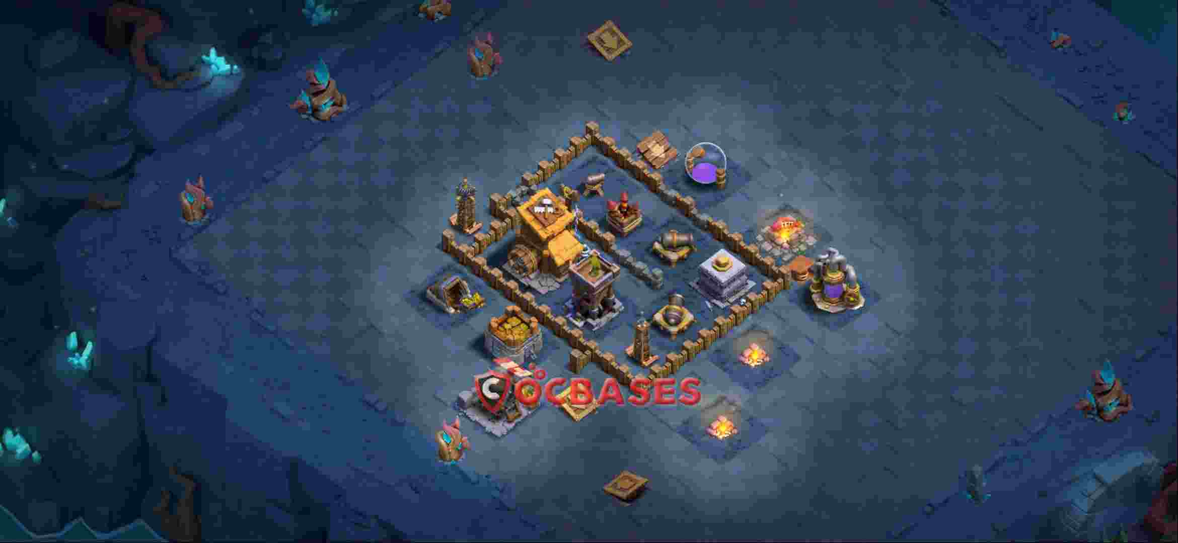 Builder Hall 7 Base – Layout id: x79rs base layout, image 2