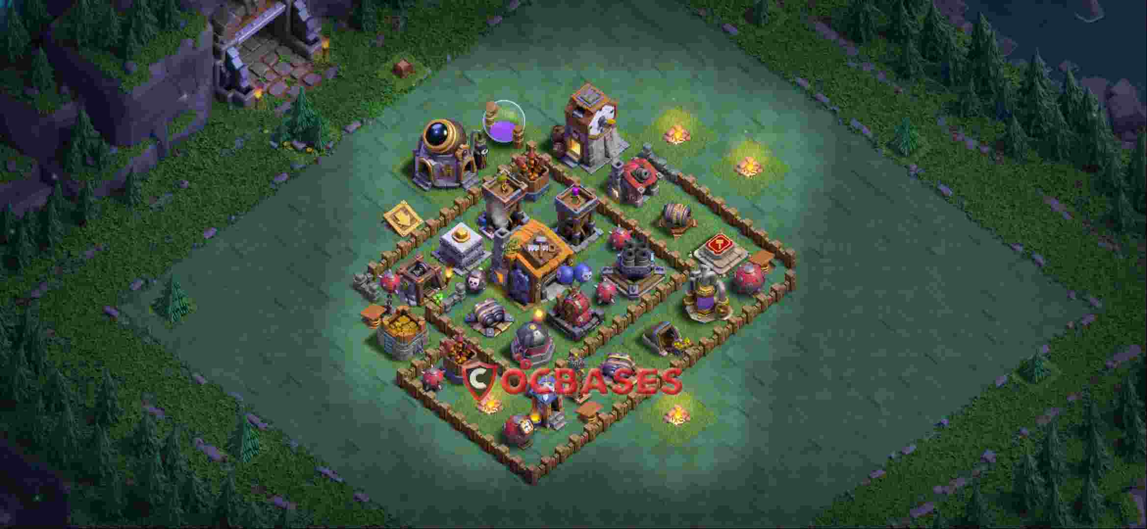 Builder Hall 7 Base – Layout id: x79rs base layout, image 1