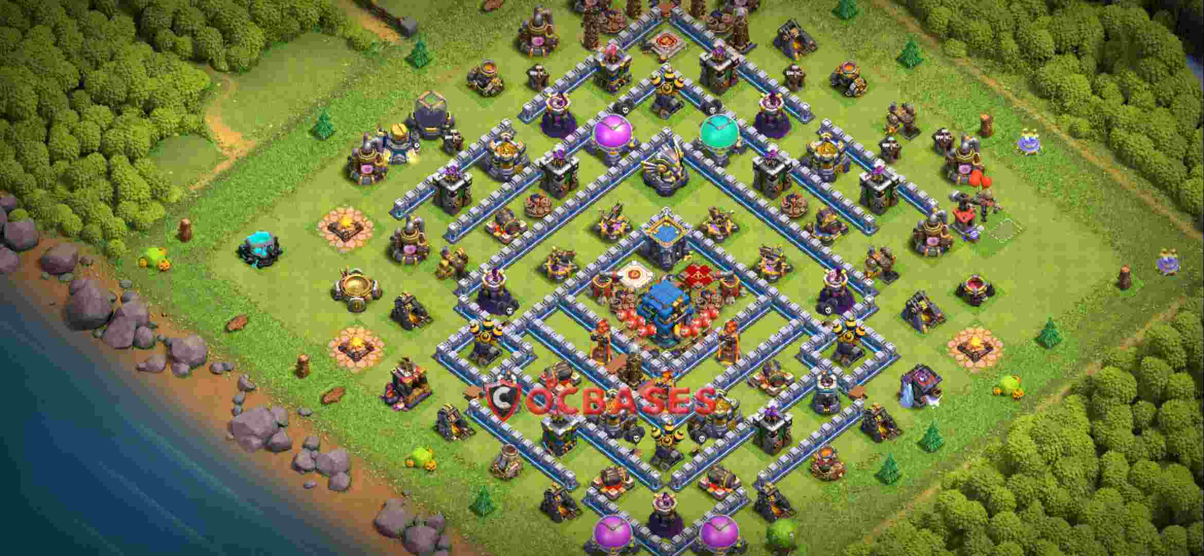 Town Hall 12 Base – Layout id: lyadp base layout