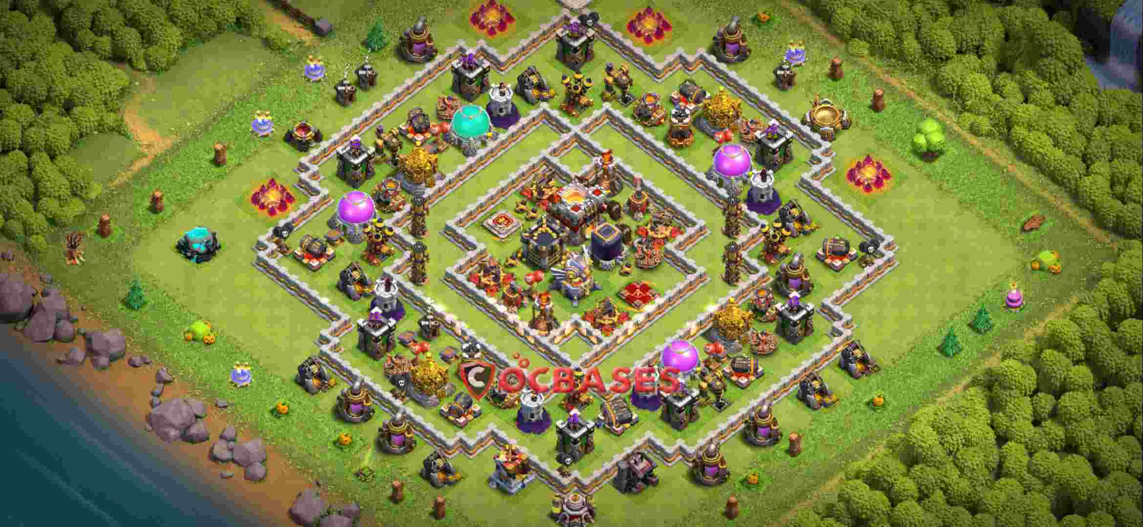 Town Hall 11 Base – Layout id: yj323 base layout