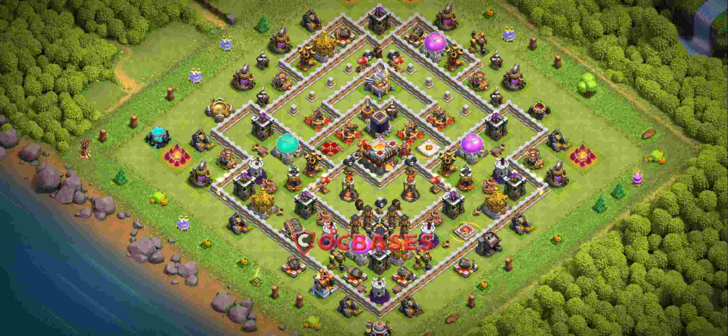 Town Hall 11 Base – Layout id: lepvc base layout