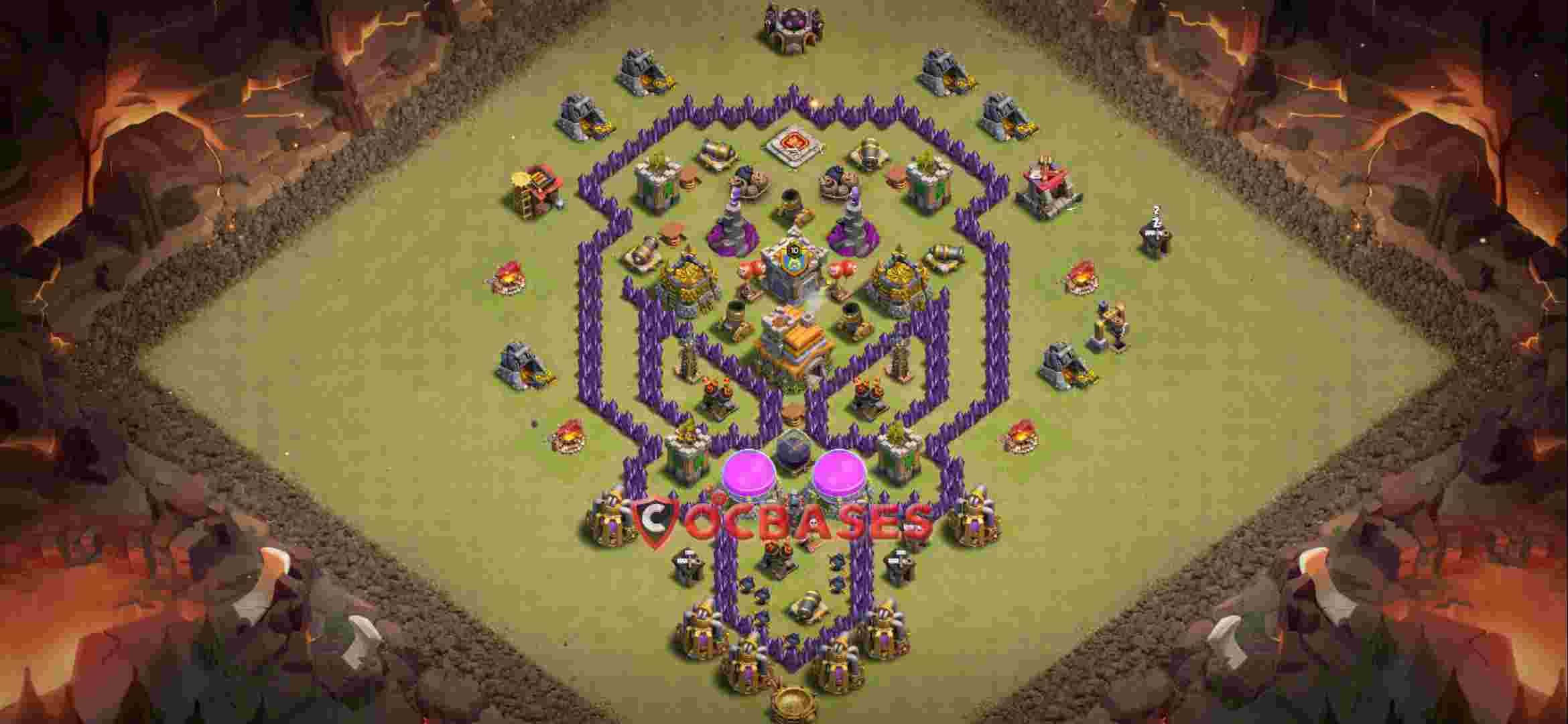 Town Hall 7 Base – Layout id: osrc1 base layout