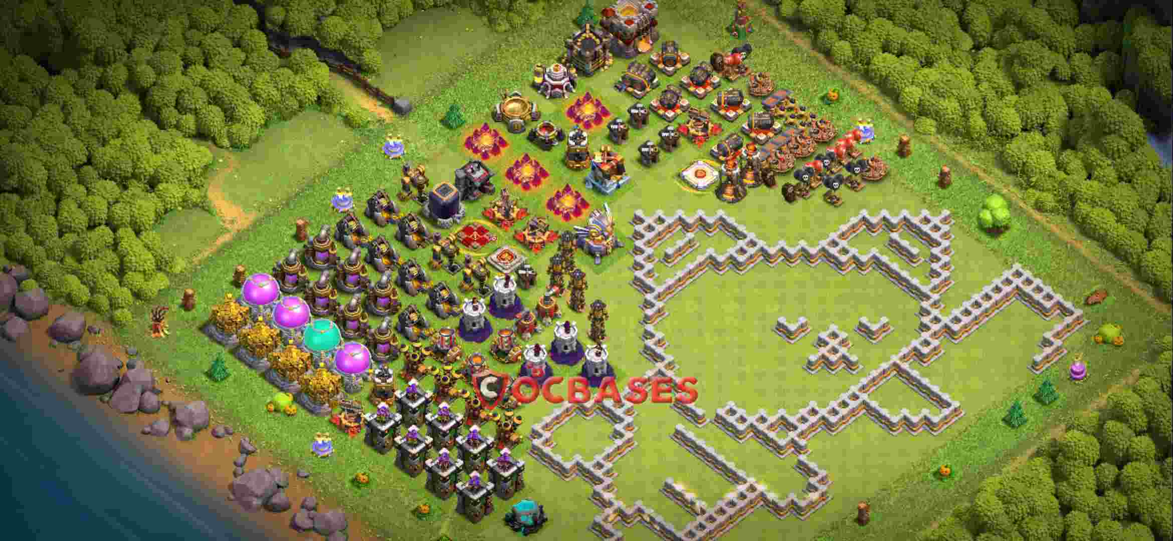 Town Hall 11 Base – Layout id: laqgw base layout