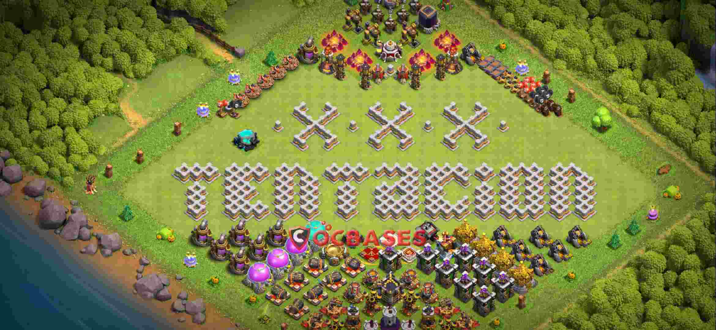 Town Hall 11 Base – Layout id: vlxby base layout