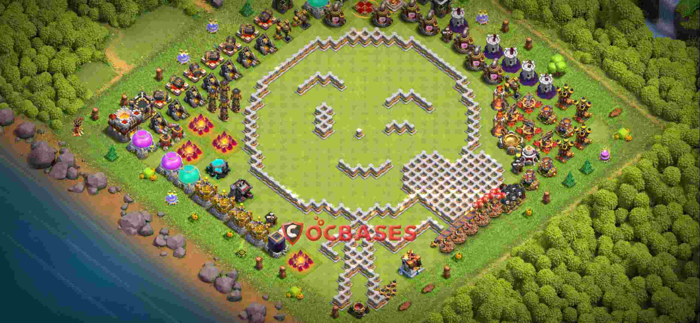 Town Hall 11 Base – Layout id: 04s71 base layout