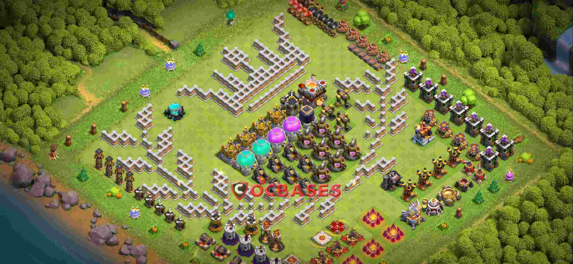 Town Hall 11 Base – Layout id: mrhvq base layout