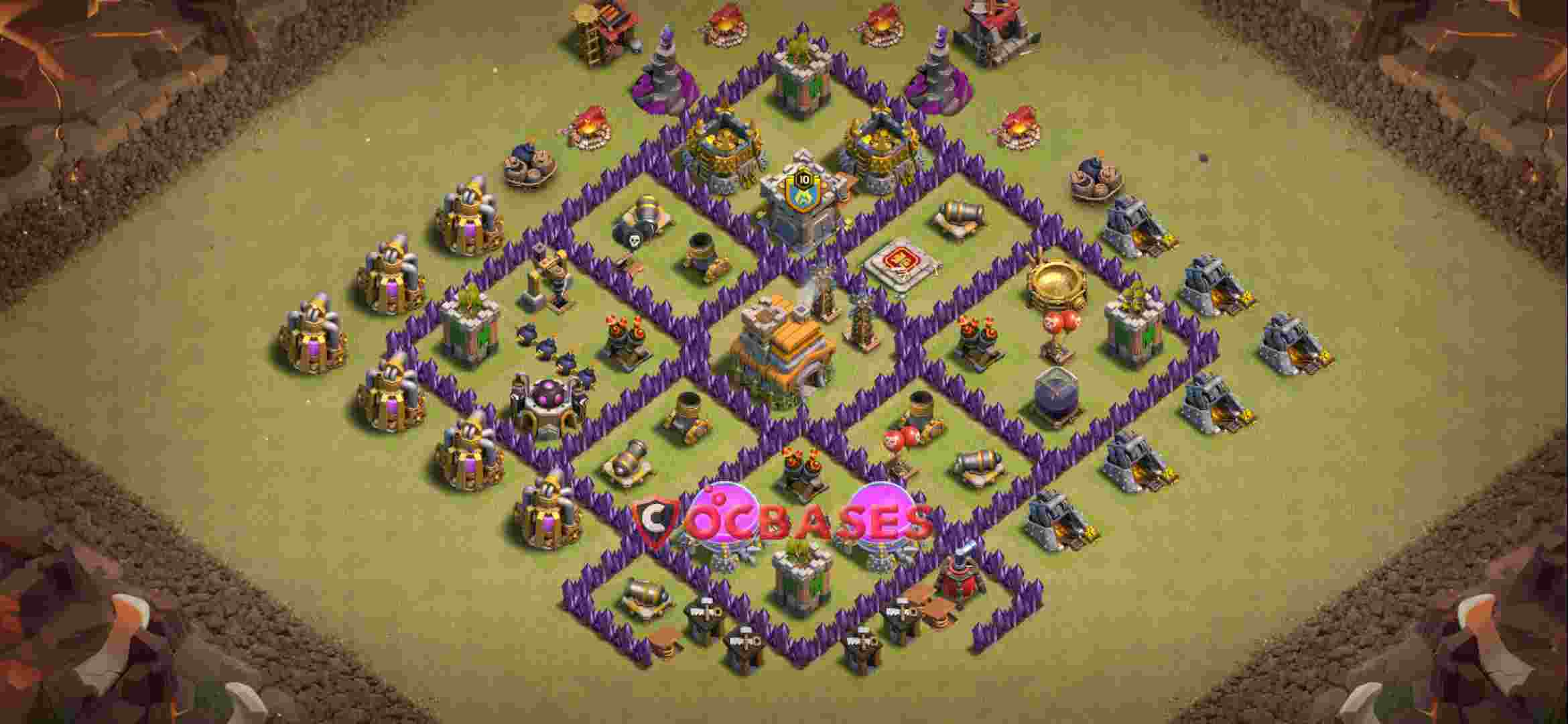 Town Hall 7 Base – Layout id: xrc47 base layout