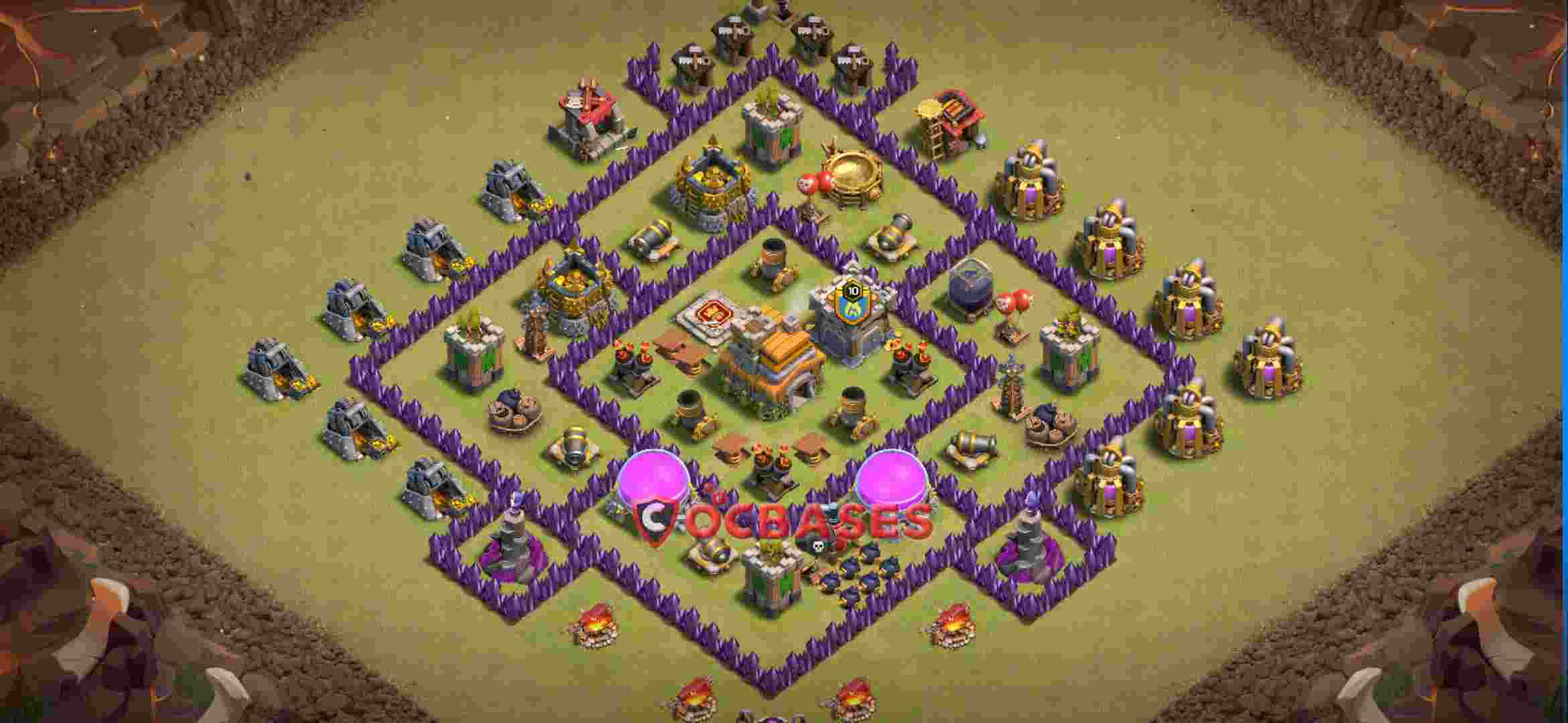 Town Hall 7 Base – Layout id: 8ff63 base layout