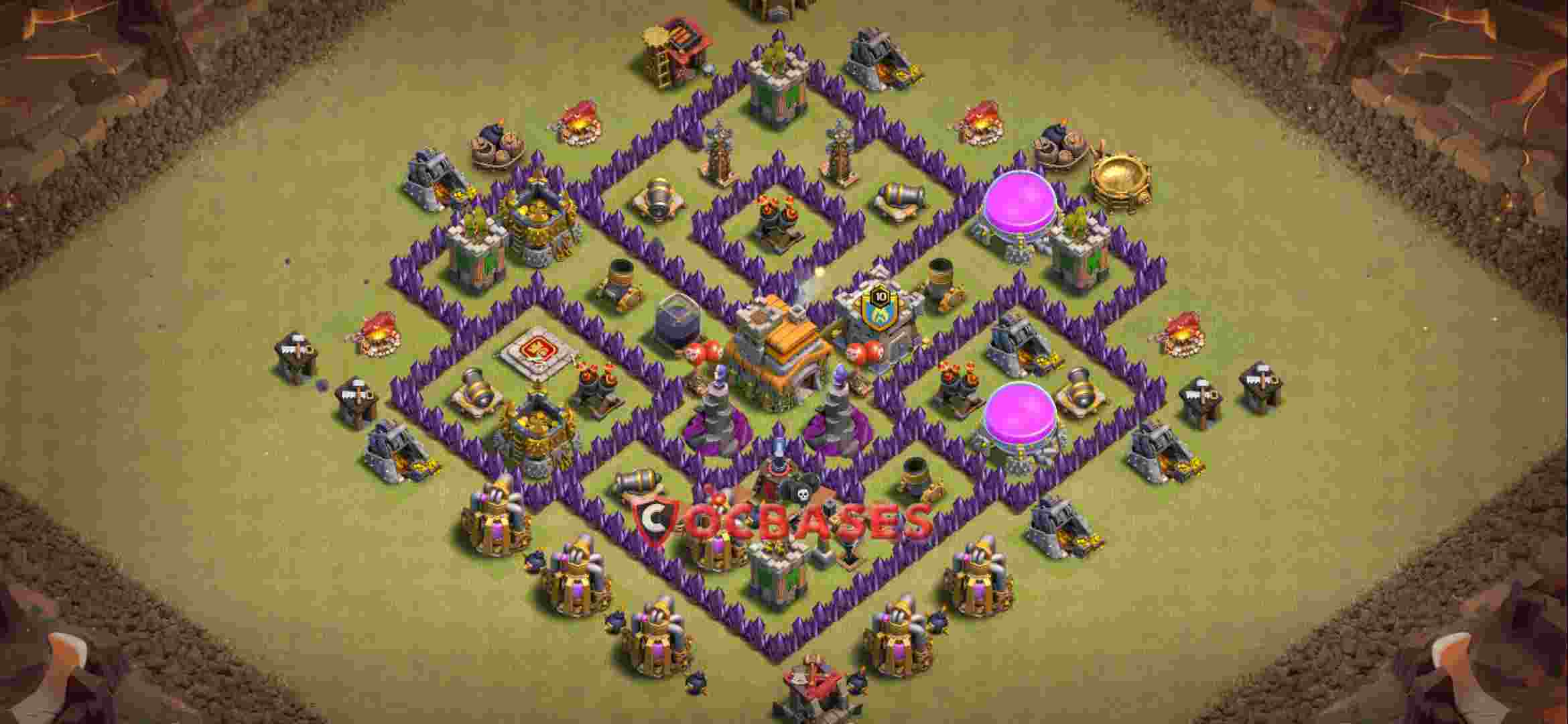 Town Hall 7 Base – Layout id: jy3w1 base layout
