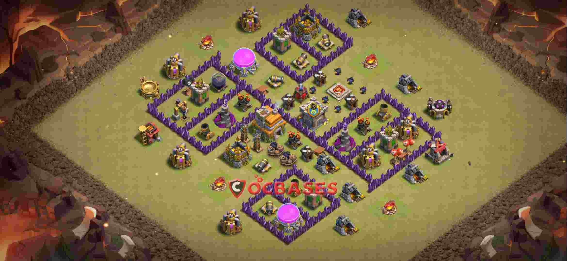 Town Hall 7 Base – Layout id: e39qg base layout