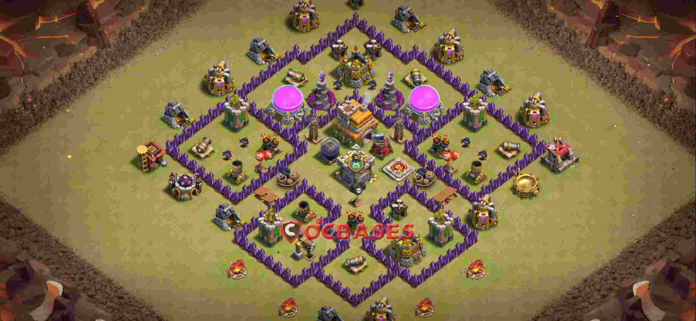 Town Hall 7 Base – Layout id: qziyd base layout