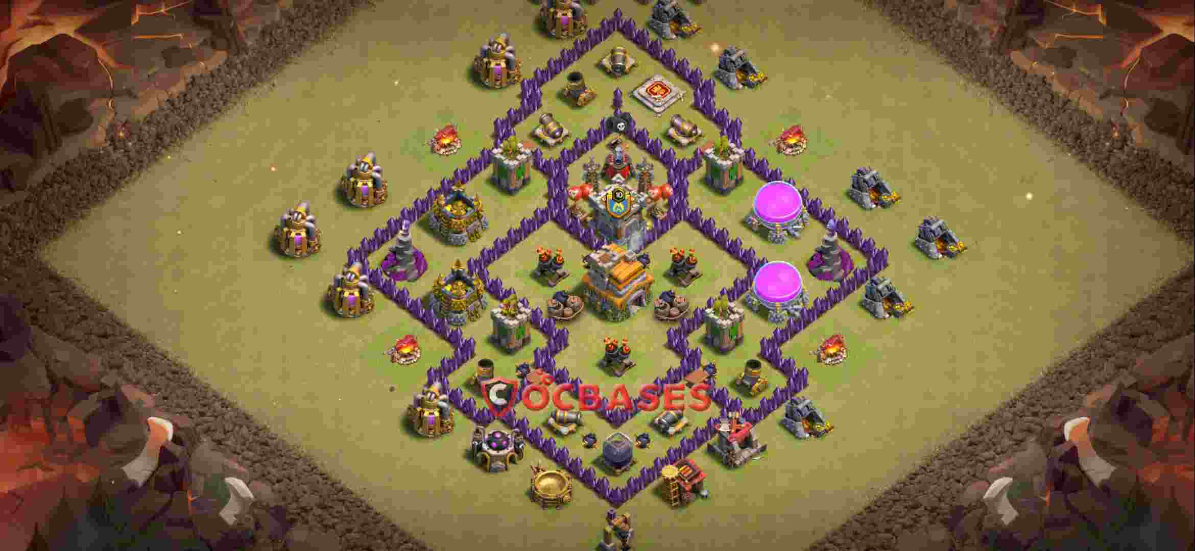 Town Hall 7 Base – Layout id: rm0g9 base layout