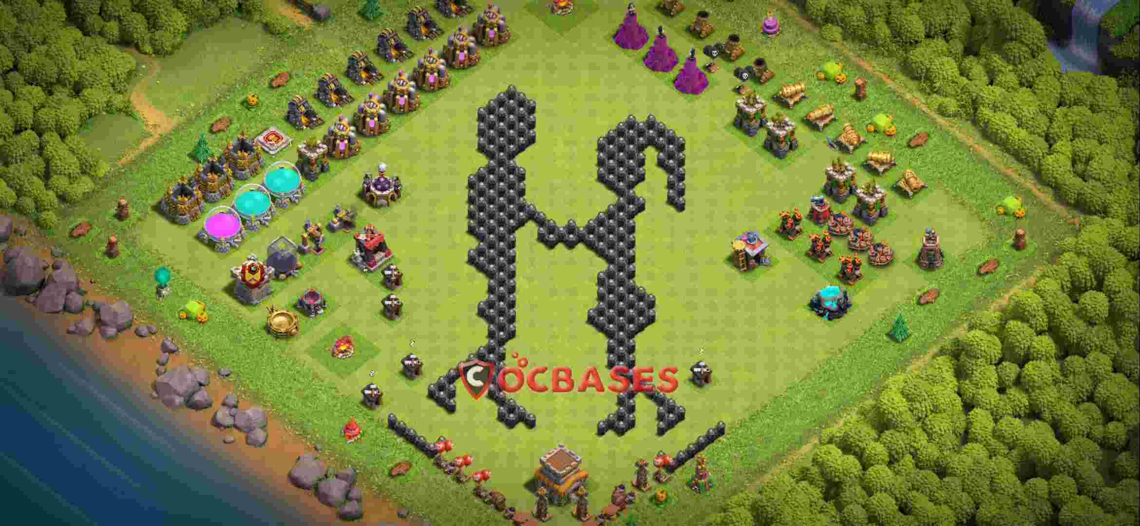 Town Hall 8 Base – Layout id: qezx7 base layout