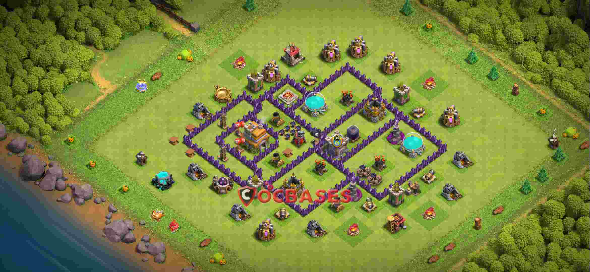 Town Hall 7 Base – Layout id: hsvts base layout