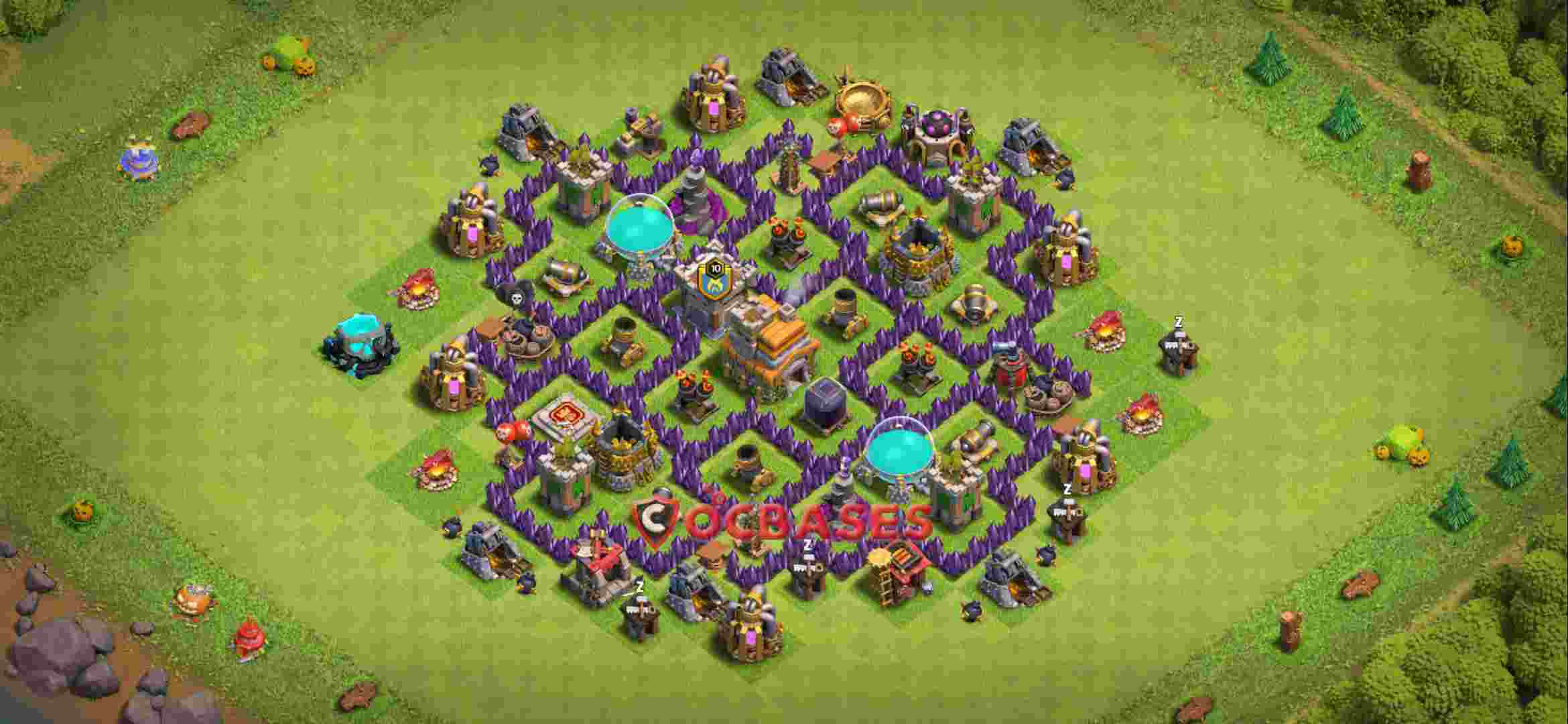 Town Hall 7 Base – Layout id: koqd2 base layout