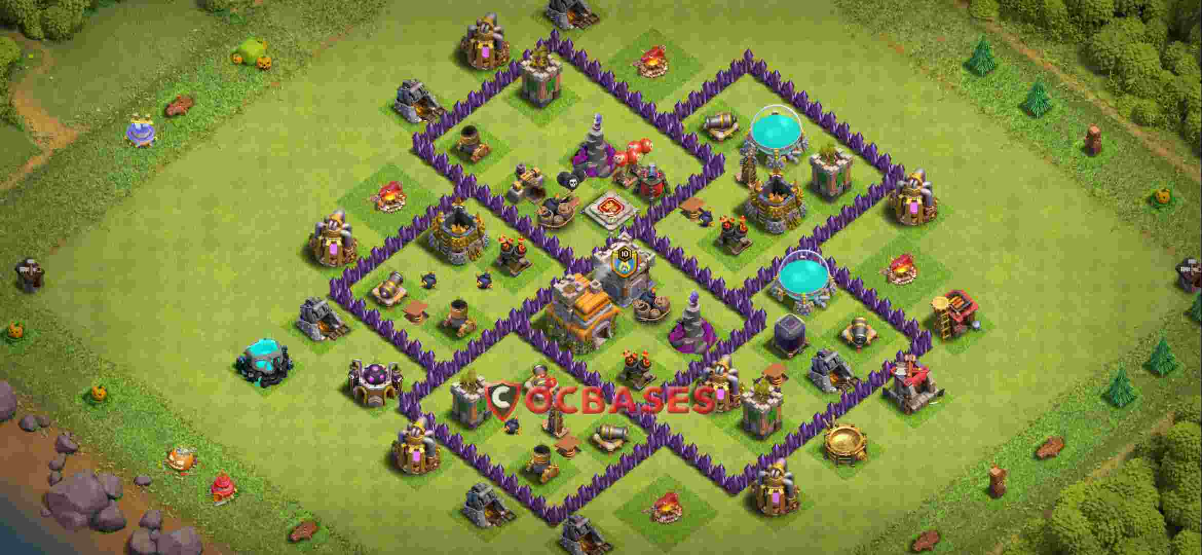 Town Hall 7 Base – Layout id: bxsbl base layout