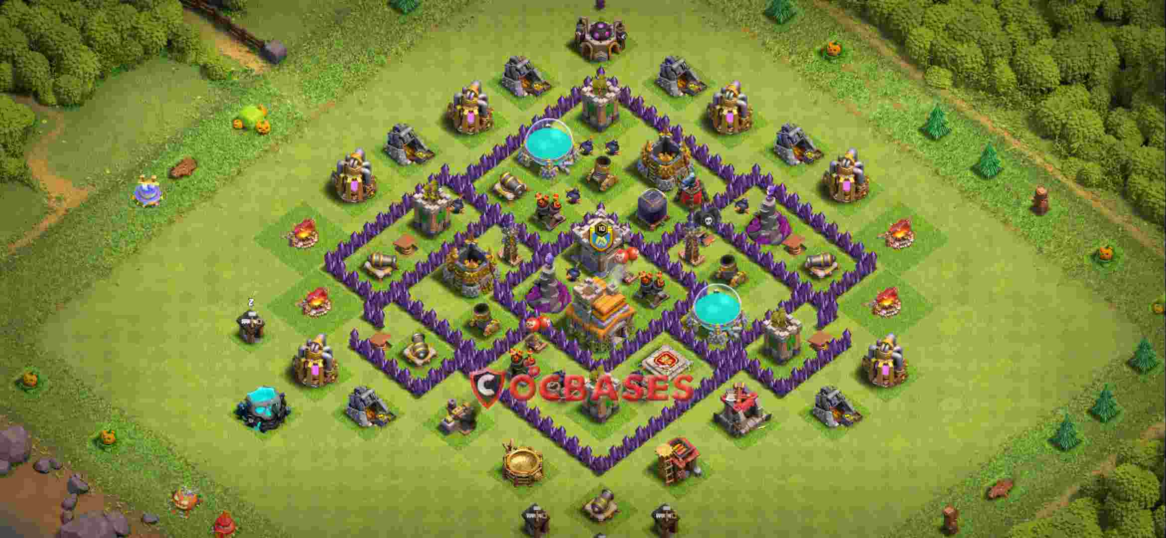 Town Hall 7 Base – Layout id: jbf72 base layout