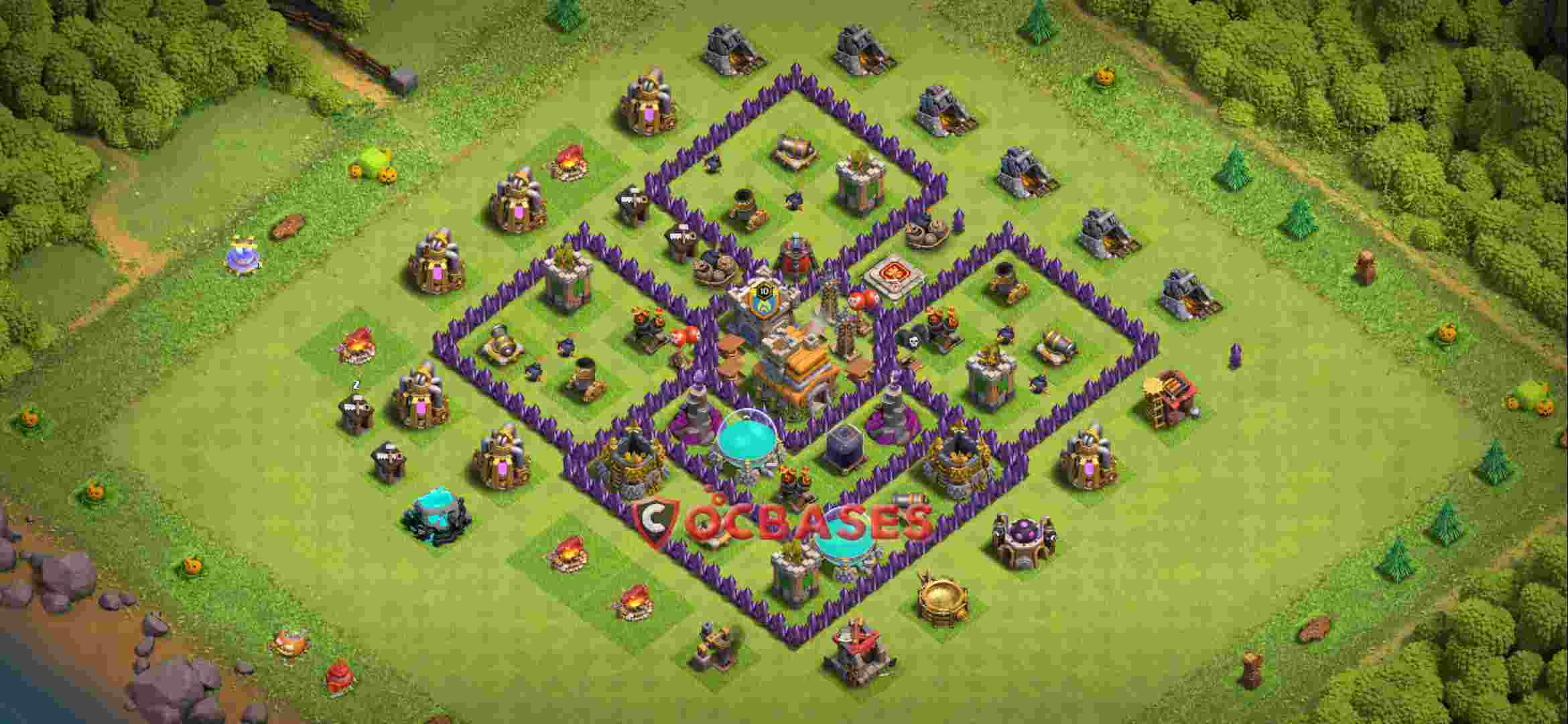 Town Hall 7 Base – Layout id: vzvx8 base layout
