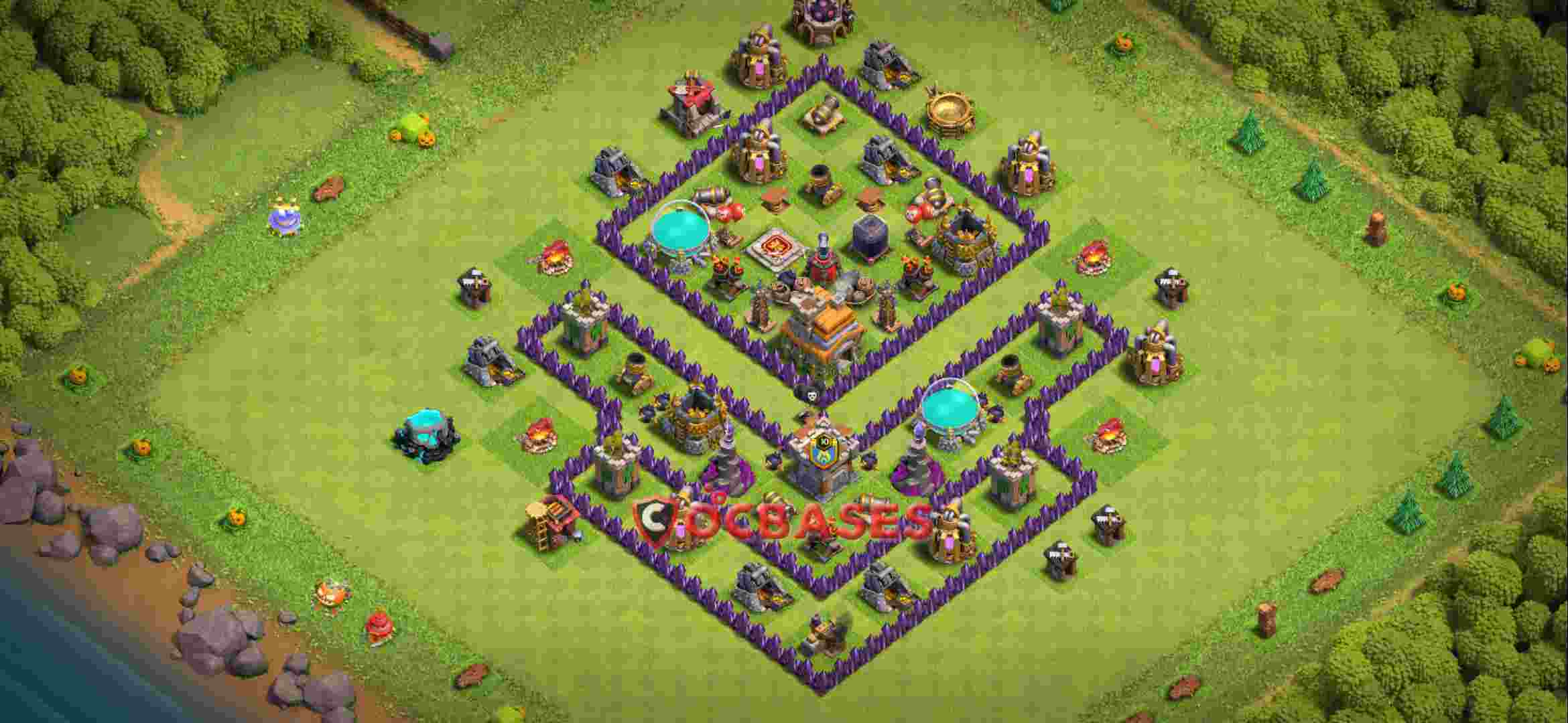 Town Hall 7 Base – Layout id: 0u3s3 base layout