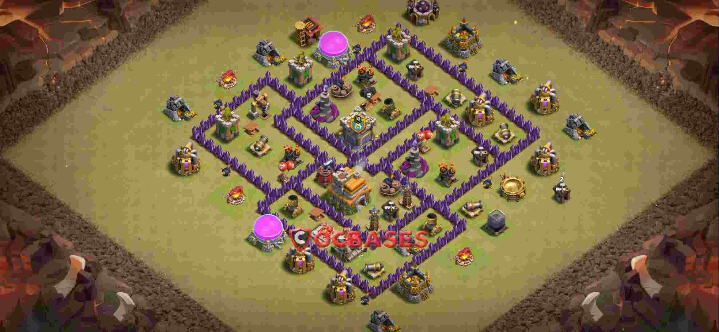 Town Hall 7 Base – Layout id: j04b6 base layout